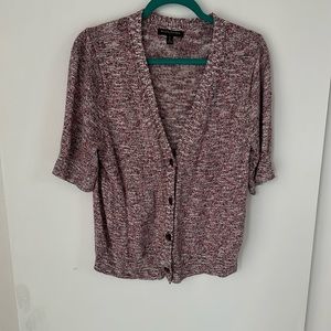 Soft short sleeve cardigan
